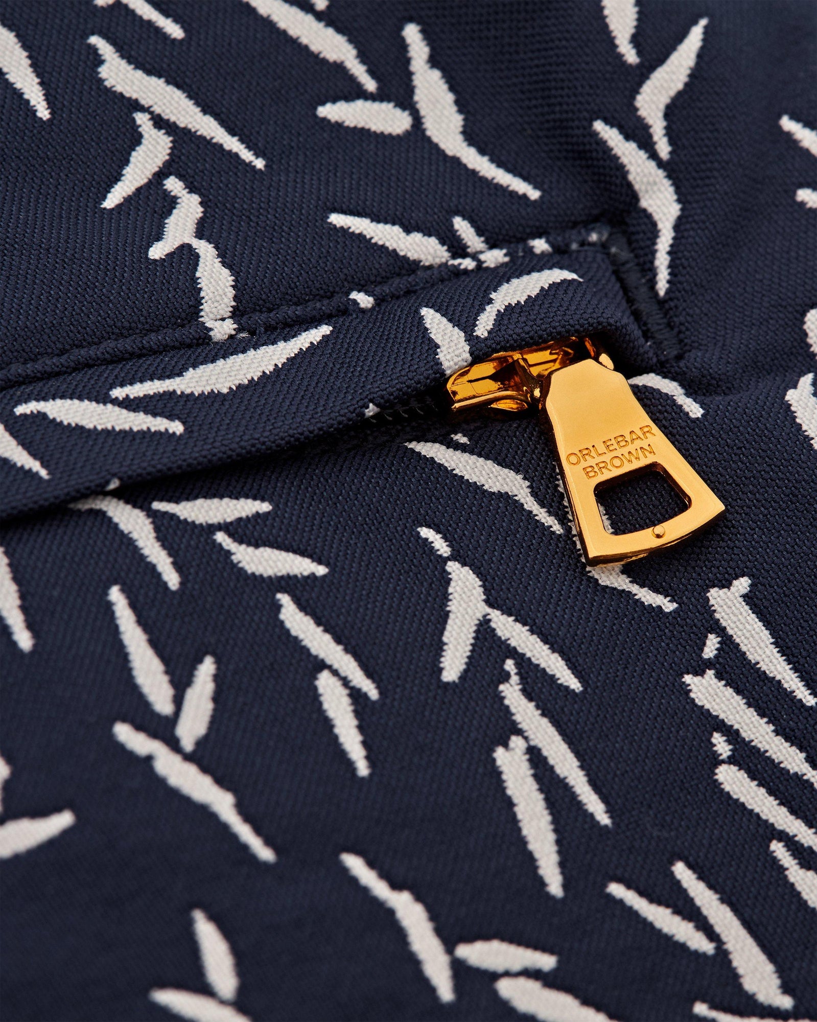 Sedge Jacquard Mid-Length Swim Shorts In Night Iris Blue | Night Iris