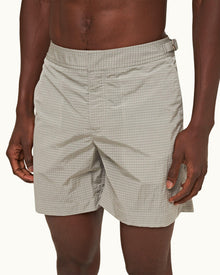Seal Grey Ripstop Mid-Length Swim Shorts | Seal Grey