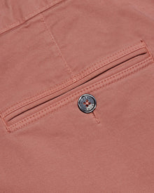 Bulldog Stretch-Cotton 007 Mauve Mid-Length Stretch-Cotton Shorts | Mauve