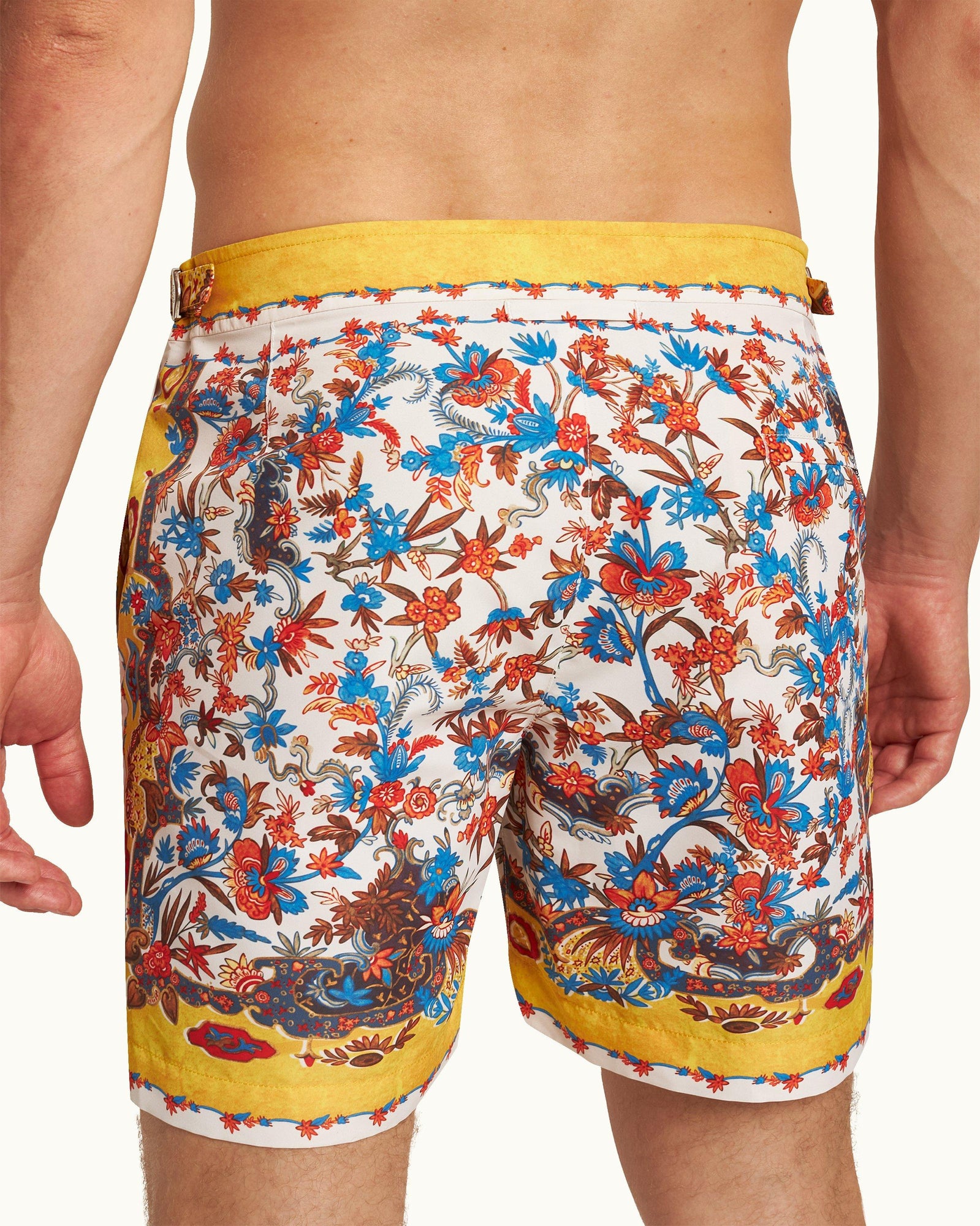 Bulldog Summer Sunset Utopia Mid-Length Swim Shorts | Summer Sunset
