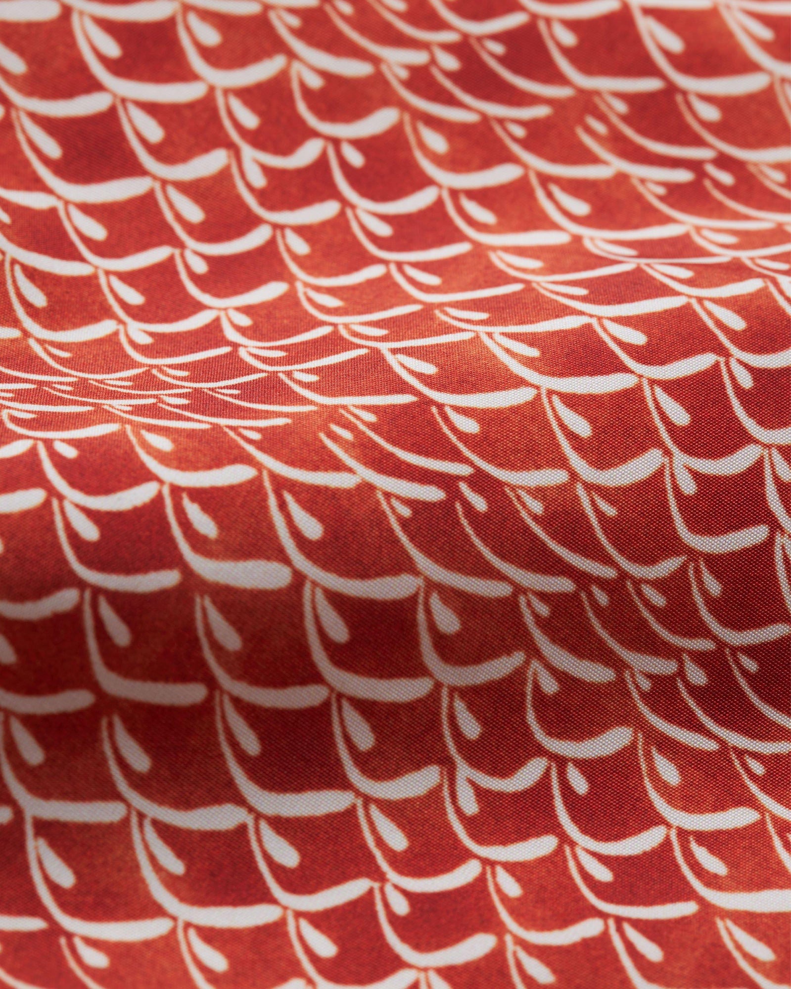 Bulldog Firestone Wave Print Mid-Length Swim Shorts | Firestone