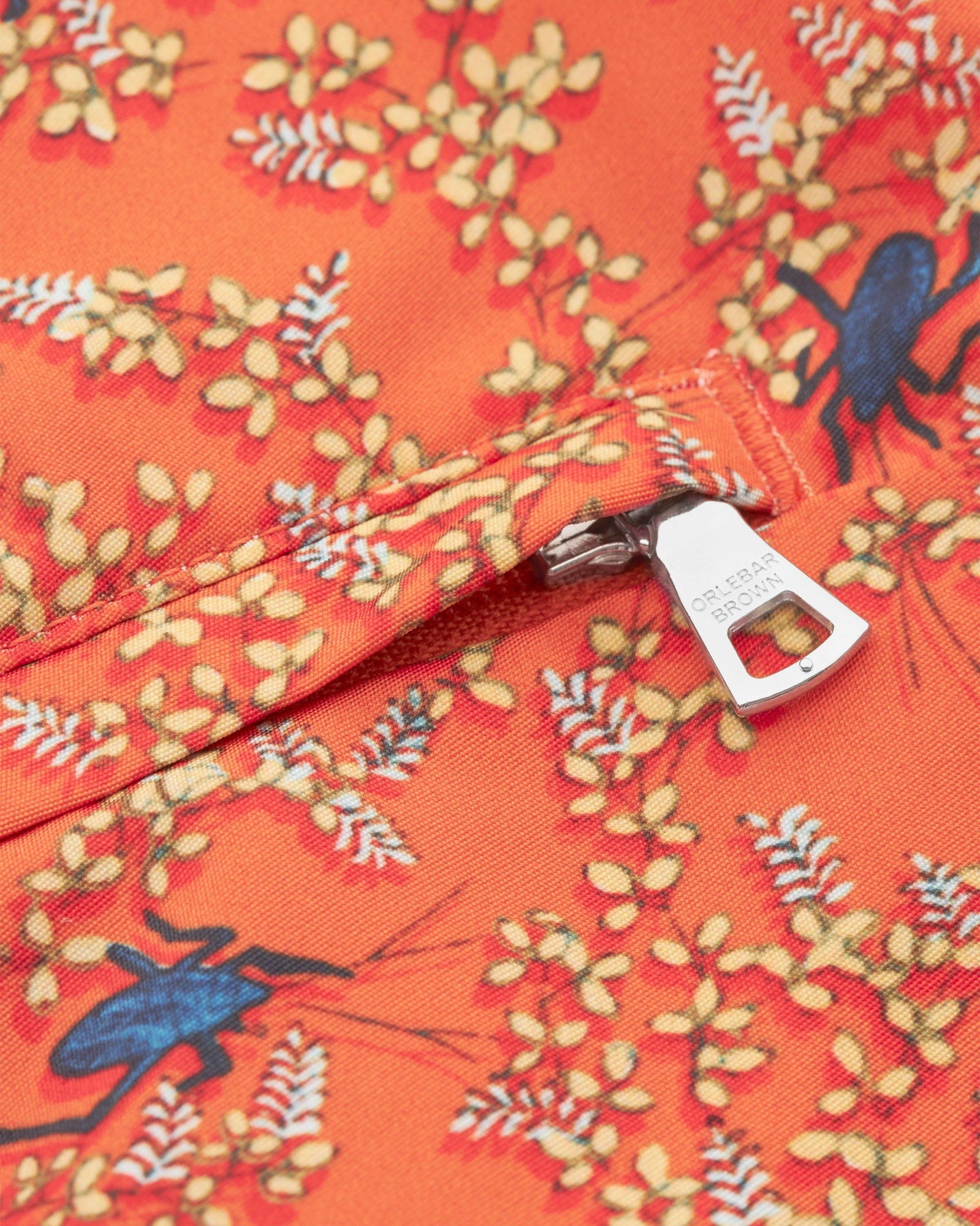 Wonder Full Print Mid-Length Swim Shorts Woven In France in Havana Sun colour | Havana Sun