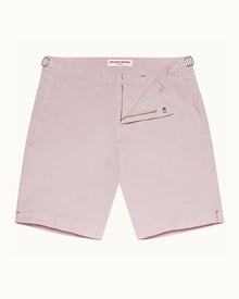 Conch Pink Longest-Length Cotton Twill Shorts | Conch Pink