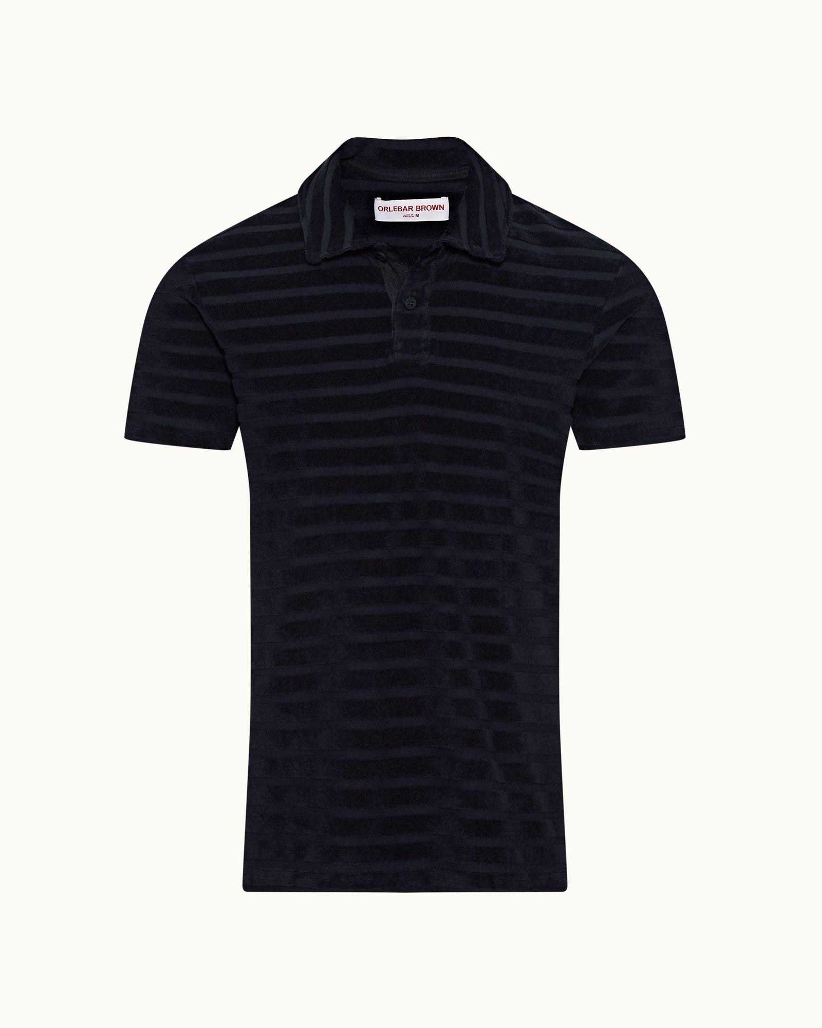 Doran Towelling Night Iris Classic Fit Towelling Polo Shirt | Night Iris