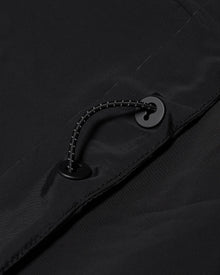 Black Relaxed Fit Shell Jacket | Black