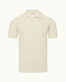 Sea Mist Classic Fit mercerised Cotton Polo Shirt | Sea Mist