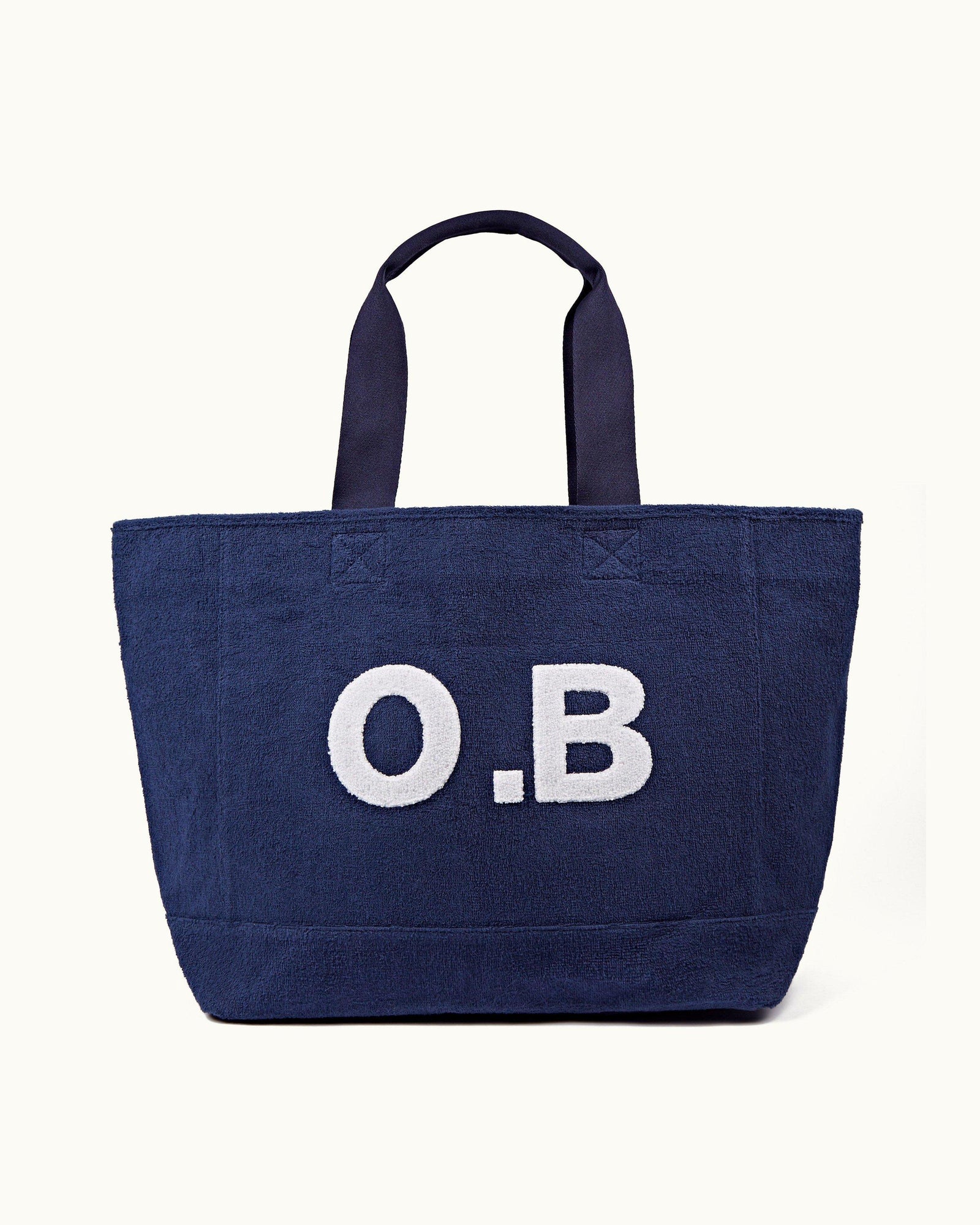 Mason Towelling Navy Beach Bag & Removable Wet Bag | Navy