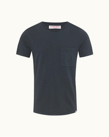 Palm Classic Fit Garment-Dyed Organic Cotton T-shirt | Baltic Blue