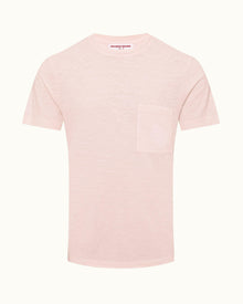 Ob Classic Tee Rose Classic Fit Crewneck Garment Dye Cotton T-shirt | Rose