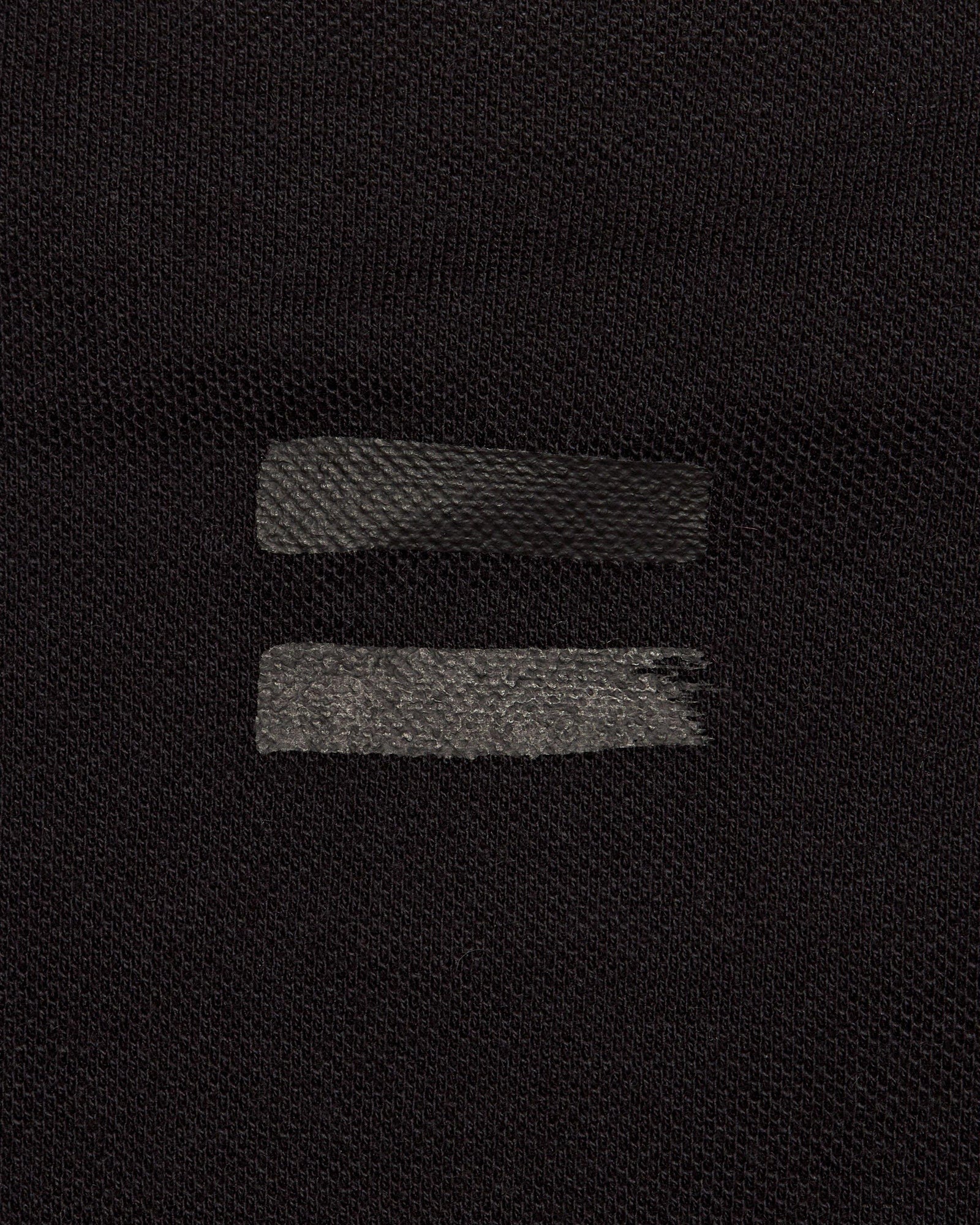 Black Classic Fit Crewneck Long-Sleeve Ice Wool T-shirt | Black