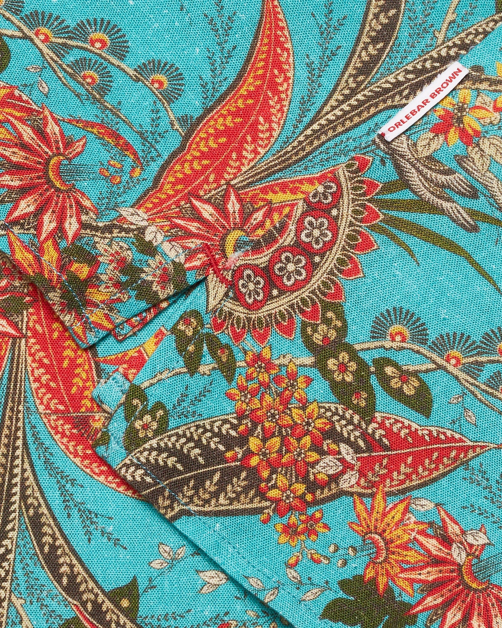 Kids | Veranda Capri Collar Short-Sleeve Lotus Shirt | Veranda