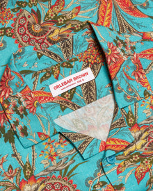 Kids | Veranda Capri Collar Short-Sleeve Lotus Shirt | Veranda