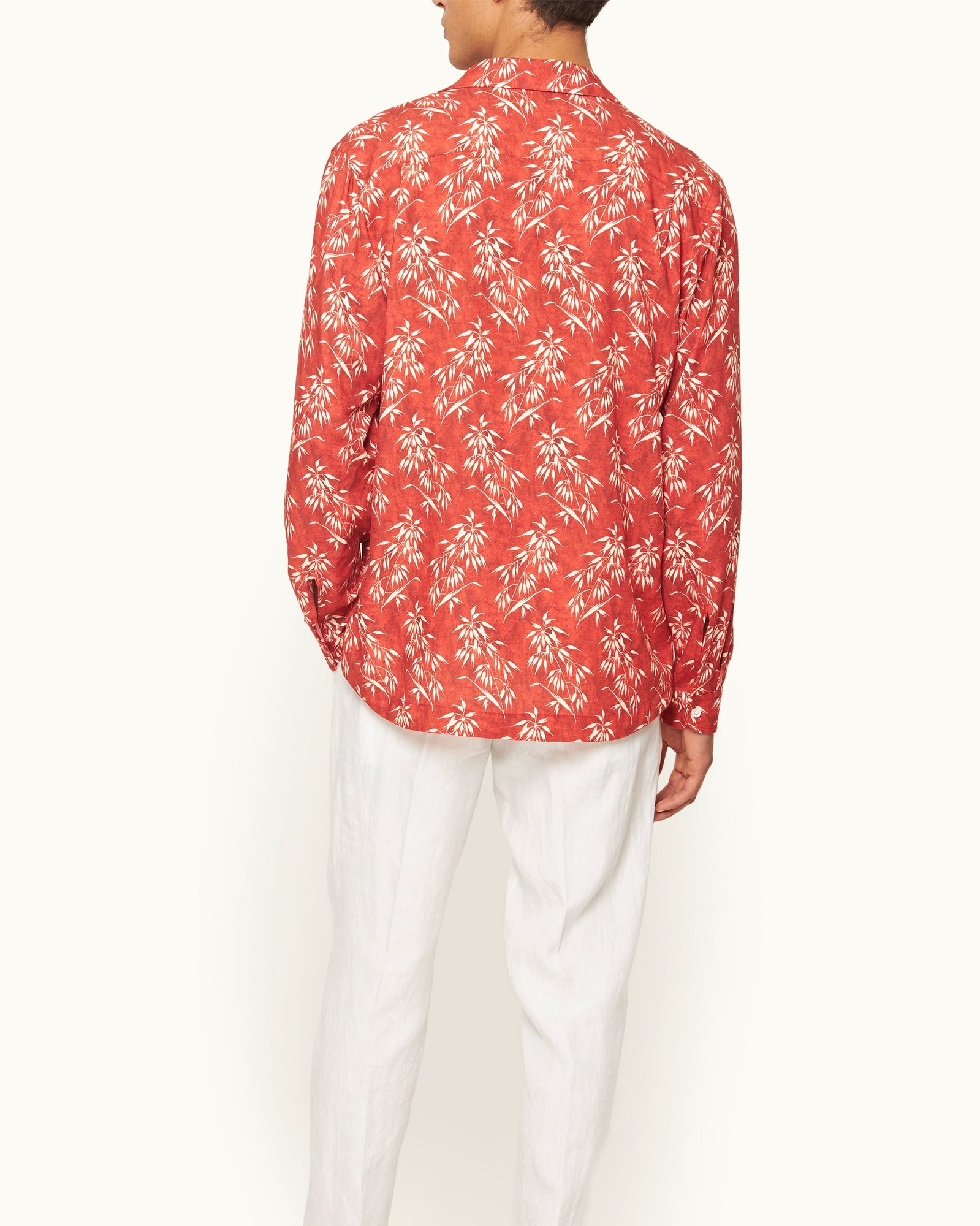 Men | Ridley Shirt | Summer Red/White Sand