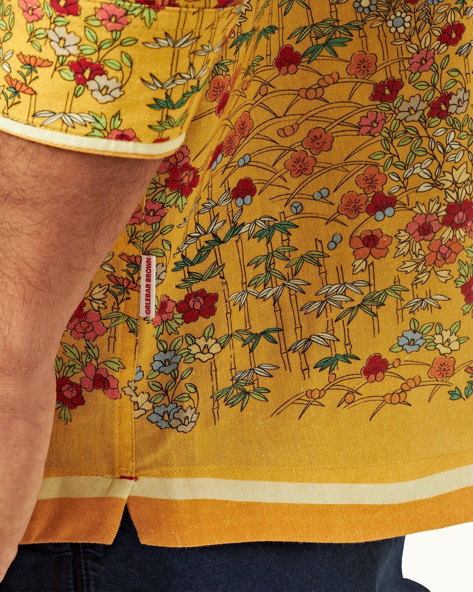 Bright Gold Solo Fantasy Relaxed Fit Overhead Shirt | Bright Gold