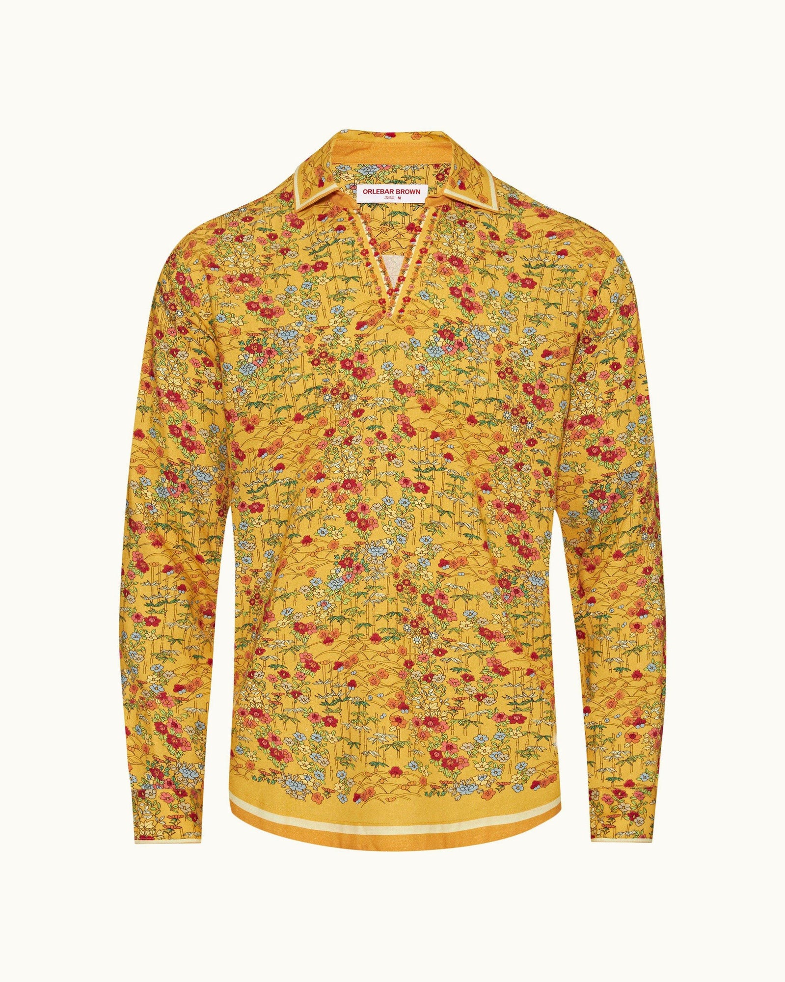 Bright Gold Solo Fantasy Relaxed Fit Overhead Shirt | Bright Gold