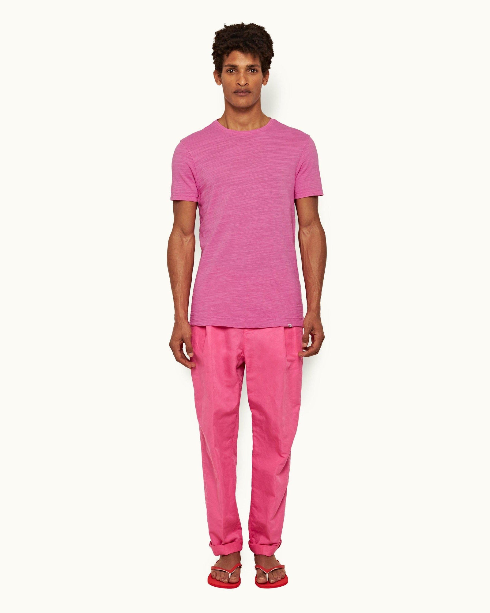 Wham Classic Fit Garment Dye T-shirt | Wham