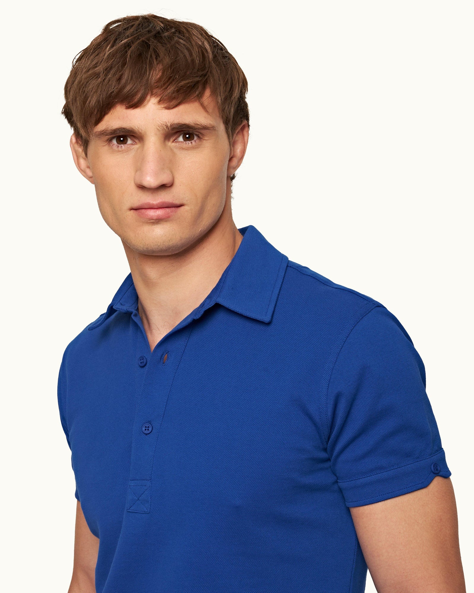Sebastian Mazanine Tailored Fit Cotton Polo Shirt | Mazanine