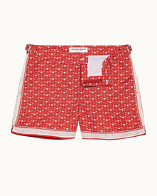 Vermillion/Sea Mist Bandana Shorter-Length Swim Shorts | Vermillion/Sea Mist