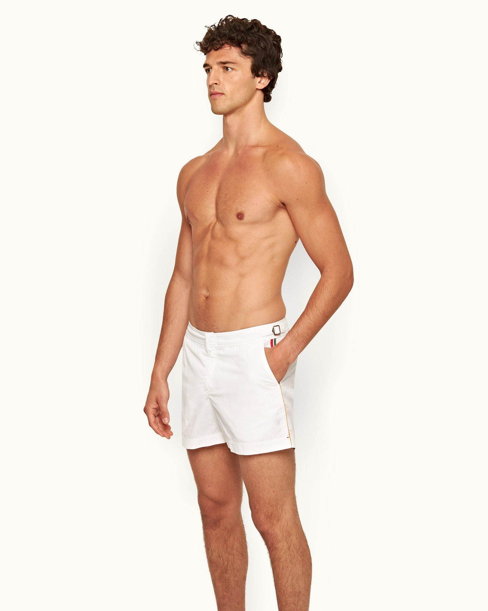 Men | Setter Swim Boxer | White