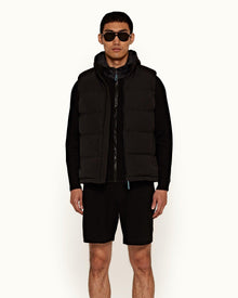 Sommers Black Down Gilet | Black