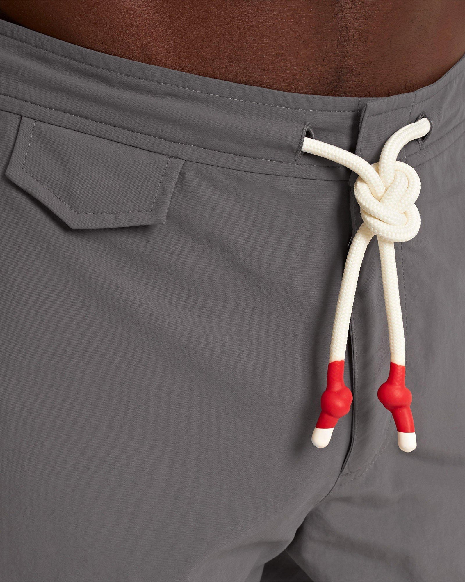 Fossil Piping Drawcord Mid-Length Swim Shorts | Fossil