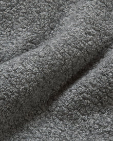 Vetle Grey Melange Relaxed Fit Hooded Fleece Sweatshirt | Grey Melange