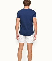 Ob-T Denim Tailored Fit Crew Neck T-Shirt | Denim Pigment