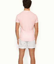 Ob-T Tailored Fit Crewneck Cotton T-Shirt | Rose