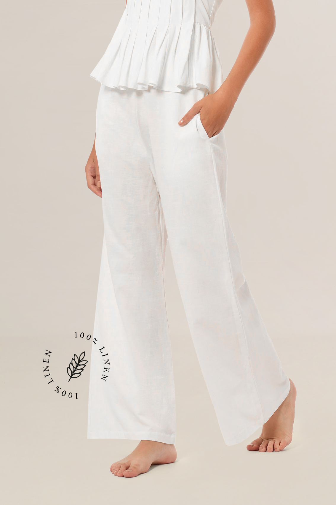 Taglia Pant | White
