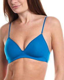 OnGossamer | Womens | Next To Nothing Micro Wireless Bra | Blue