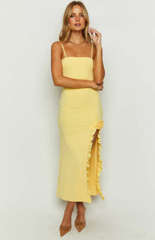 Orlando Maxi Dress | Yellow