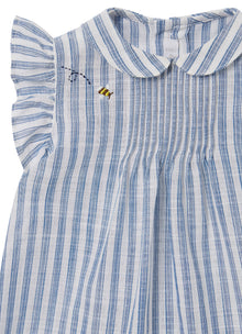 Girls Striped Outfit with Embroidery | Aviatore