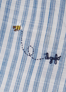 Girls Striped Outfit with Embroidery | Aviatore