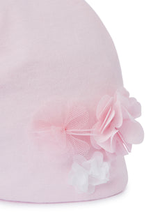Hat with Flowers | Rosa/Rosa Perla
