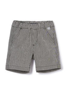 Check Bermuda Shorts | Black