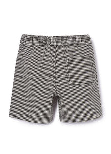 Check Bermuda Shorts | Black