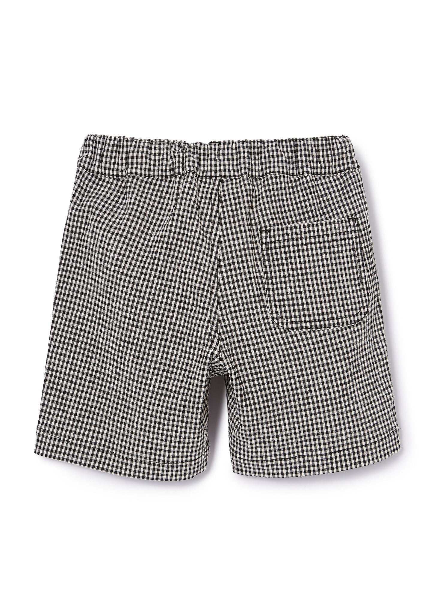 Check Bermuda Shorts | Black