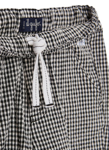 Check Bermuda Shorts | Black