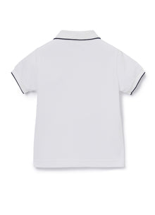 Polo Shirt | White/Blue