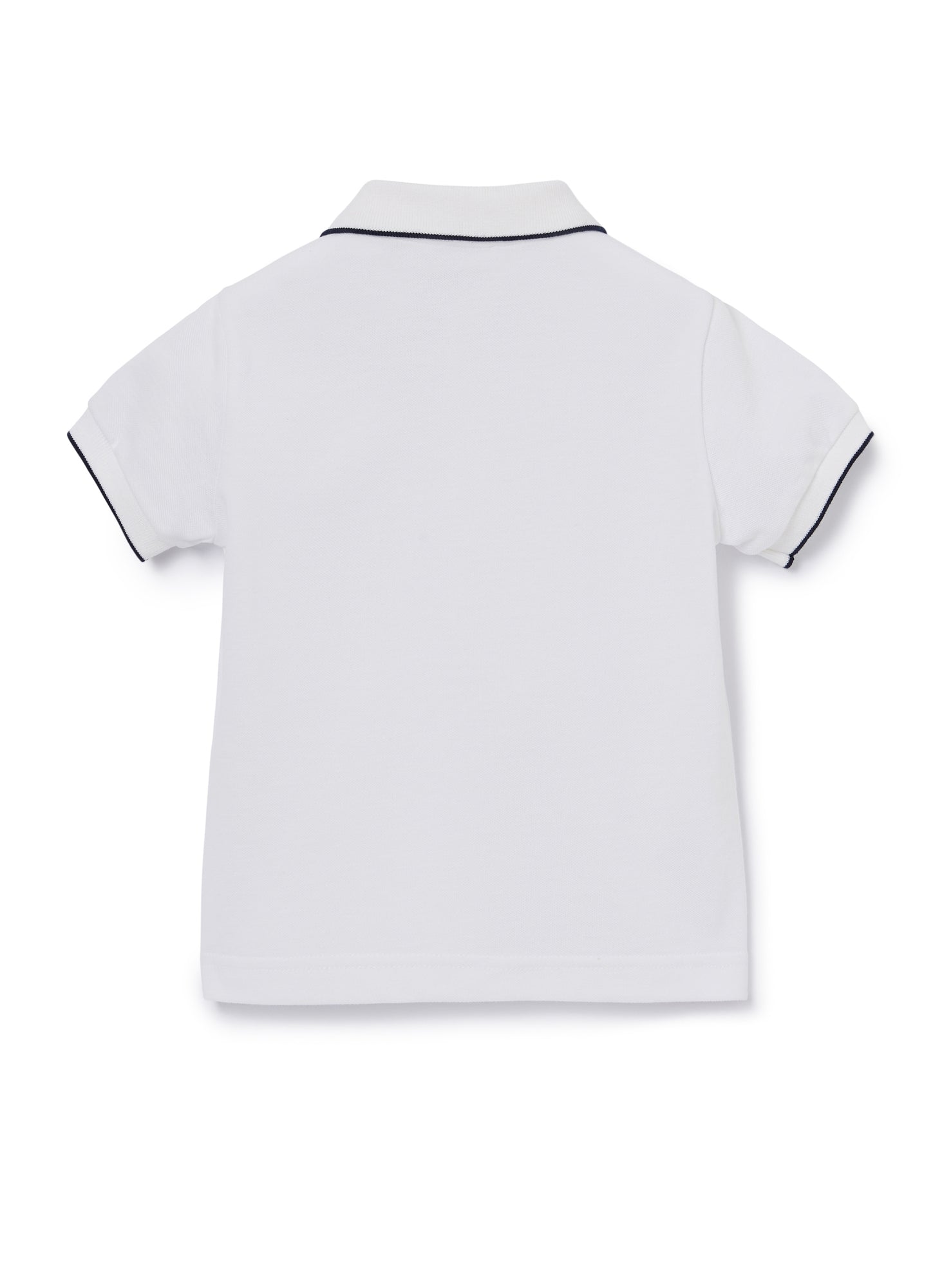 Polo Shirt | White/Blue