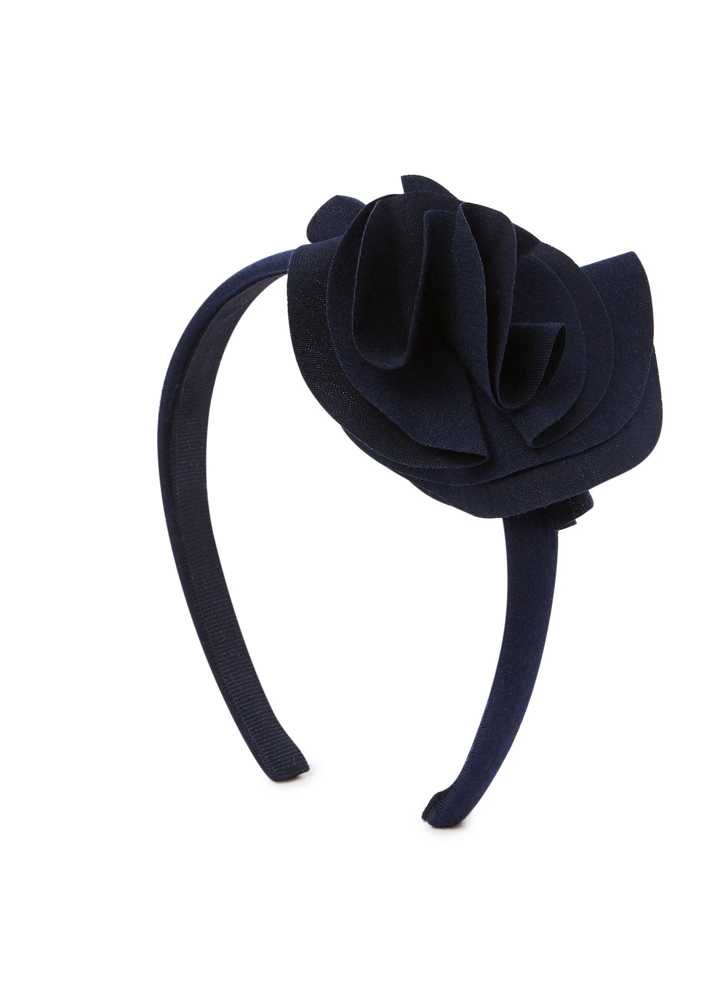 Hair Band with Flower | Blue