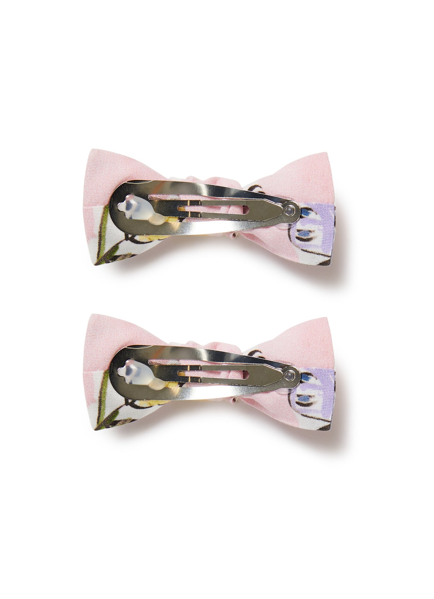 Hairclips with Knot | Pearl Pink