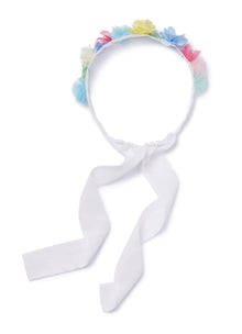 Headband with Flower Appliques | Acquamarina