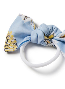 Hair Elastic with Knot | Cornflower Blue