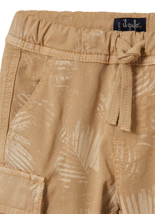 Cargo Trousers | Bran Beige