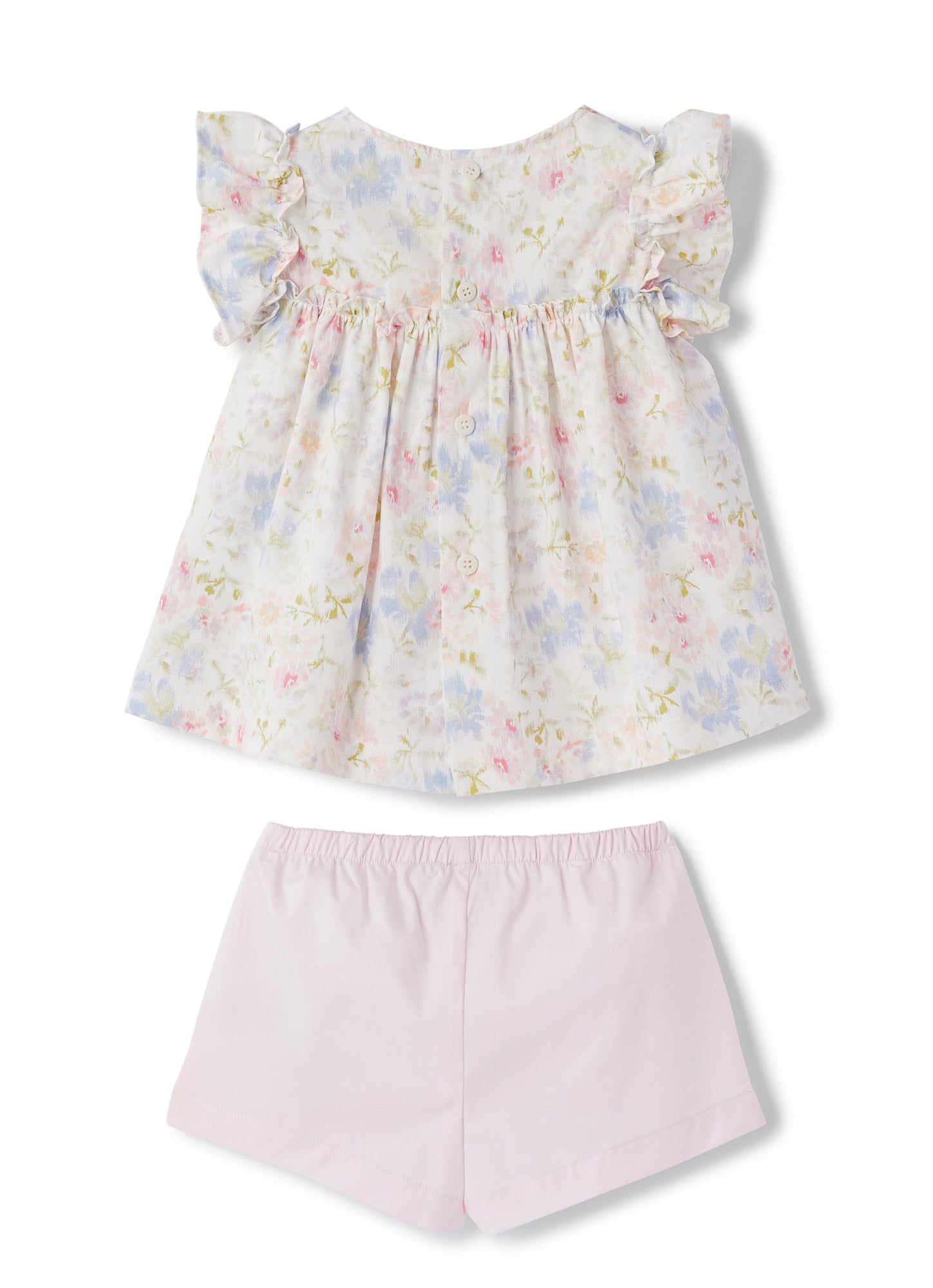 Il Gufo Exclusive Patterned Two-Piece Suit | Argilla Rossa/Rosa Perla