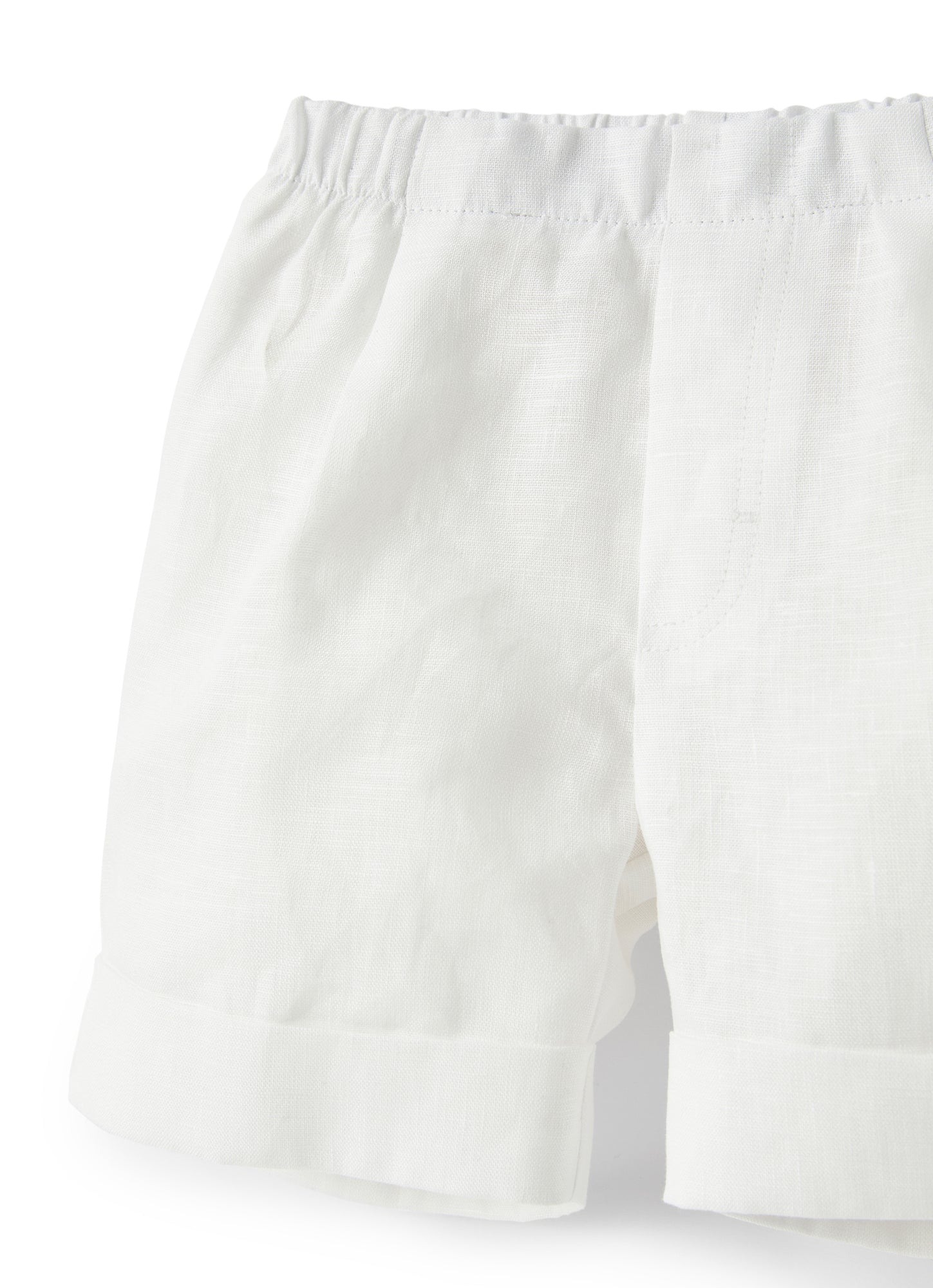 Embossed Cotton And Linen Suit | Azzurro/Bianco