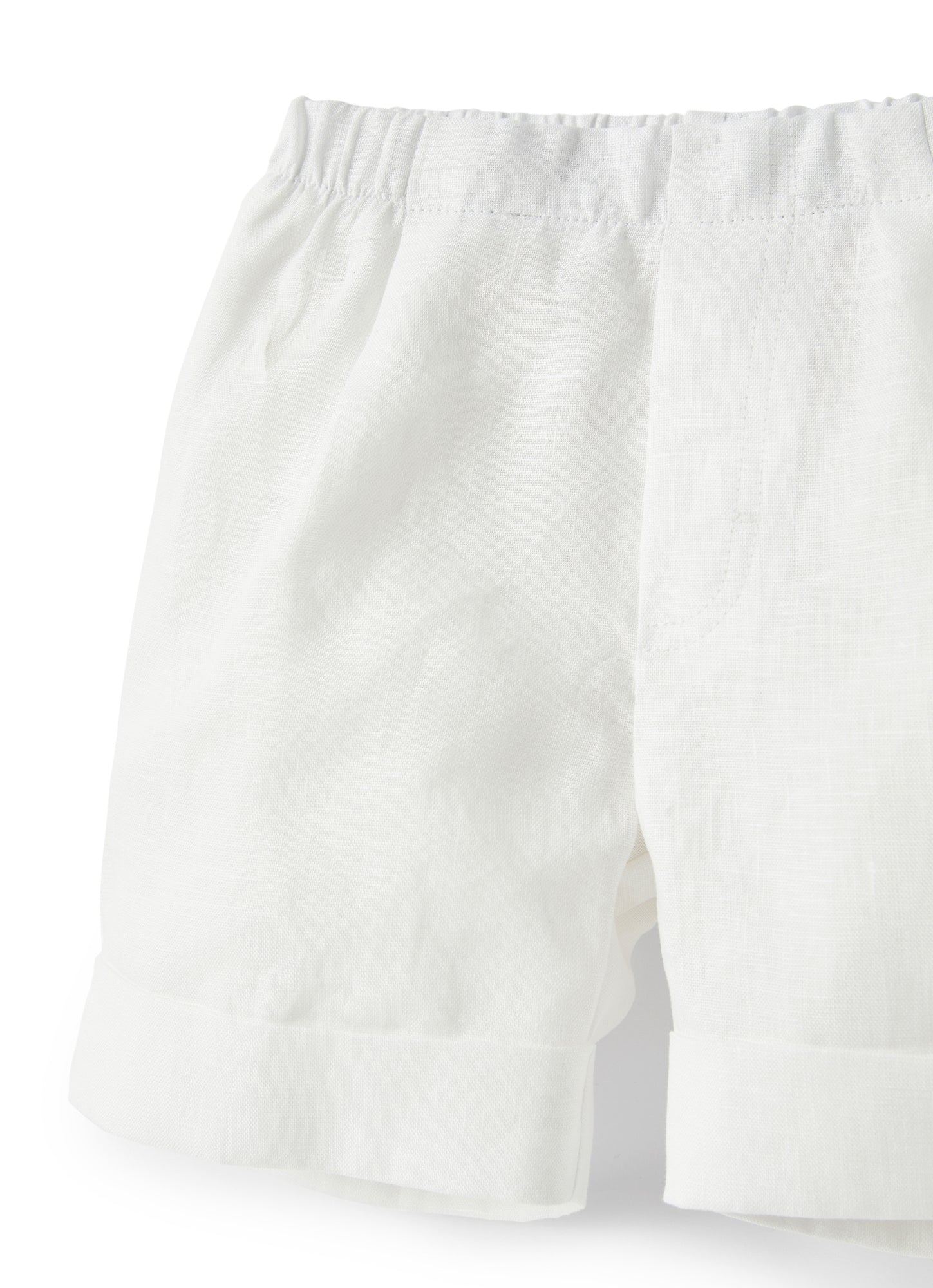 Embossed Cotton And Linen Suit | Azzurro/Bianco