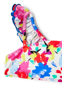 Flowers Lycra Bikini | Multicolor