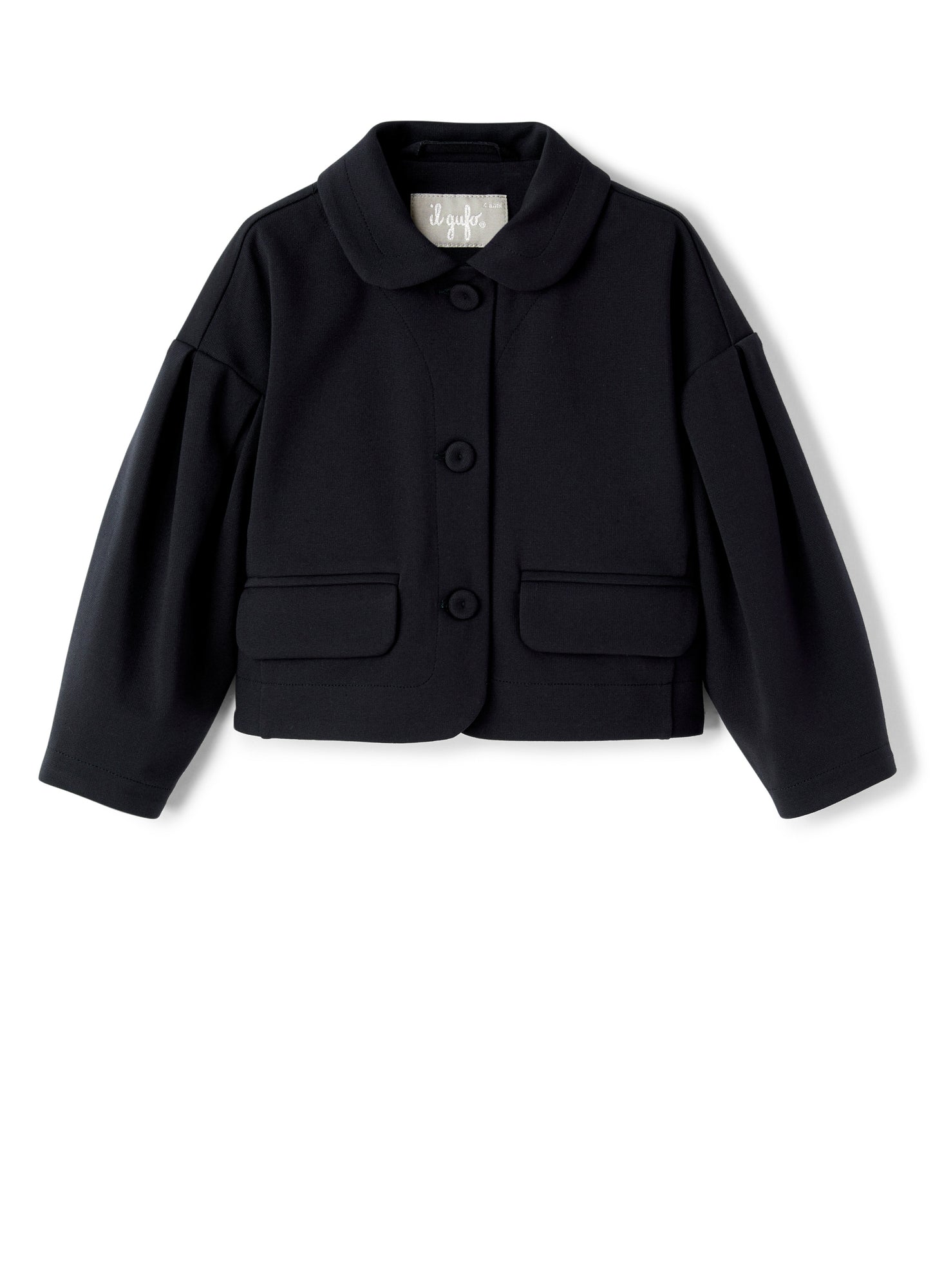 Jacket with Balloon Sleeves | Blue